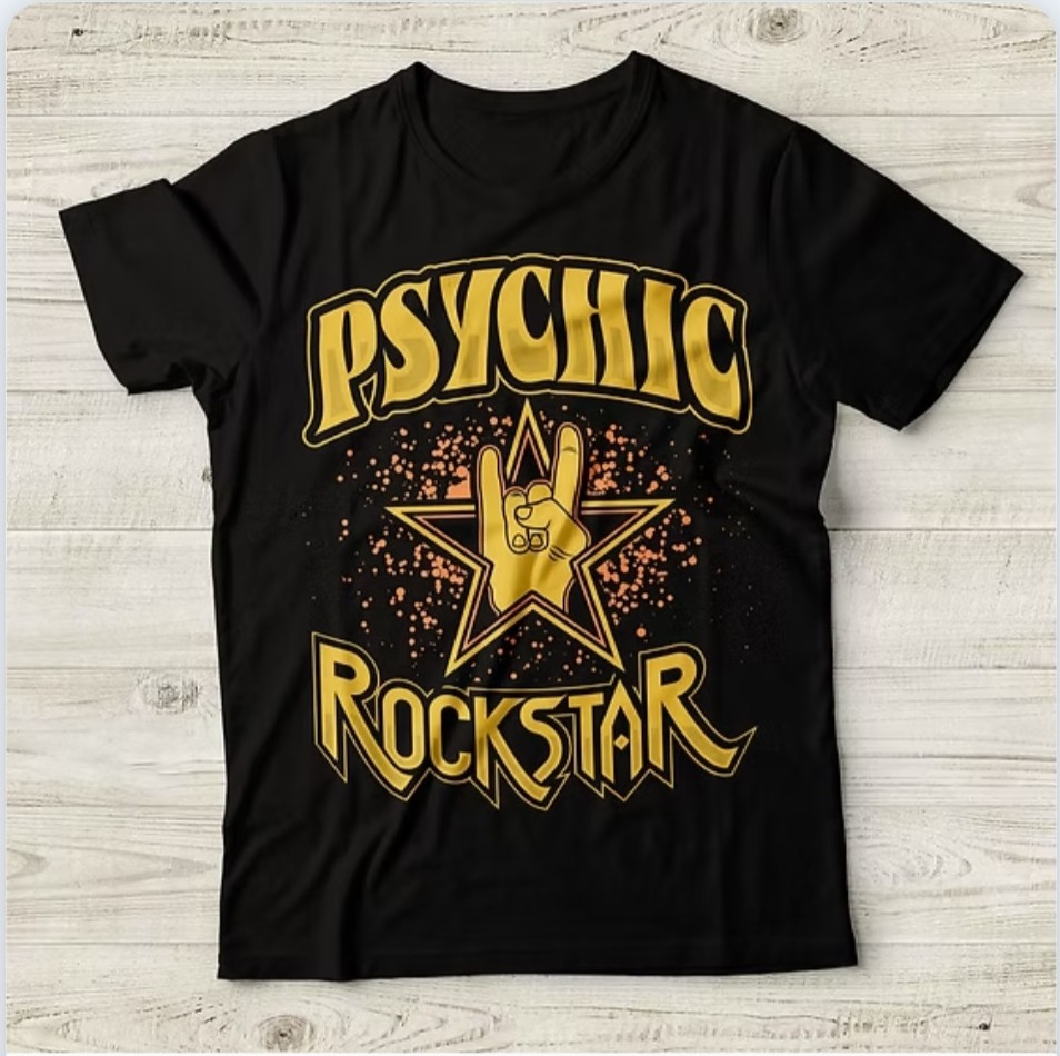 Psychic Rockstar T-Shirt — official Psychic Diva merch